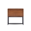 Origins by Alpine Levi Nightstand in Brown