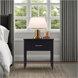 Origins by Alpine Paola Nightstand in Black