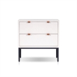 Origins by Alpine Wilma Nightstand in White