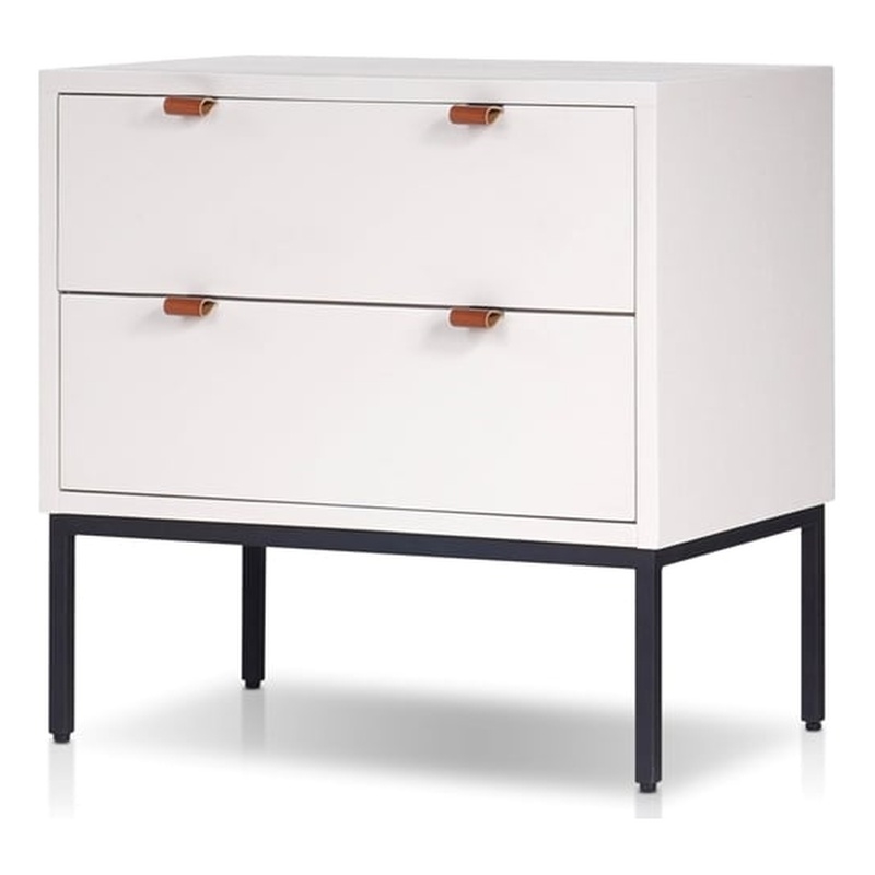 Origins by Alpine Wilma Nightstand in White