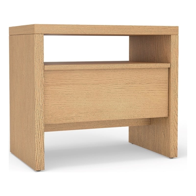 Origins by Alpine Flo 1 Drawer Nightstand - Natural