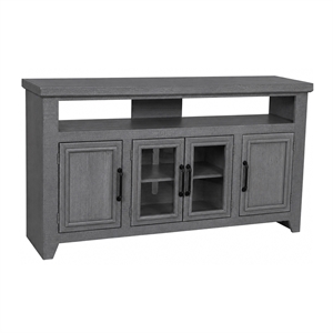 Origins by Alpine Willow Creek 60&quotW Wood TV Console - Gray Fir Glaze