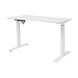Unique Furniture Electric Height Adjustable Standing Desk in White