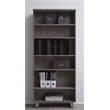 K101 Contemporary Bookcase with 6 Shelves in Gray