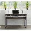 Rectangular Home Desk in Gray