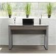 Rectangular Home Desk in Gray