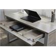 Rectangular Home Desk in Gray