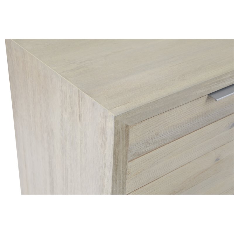 Contemporary Wood Sideboard in Barley Natural