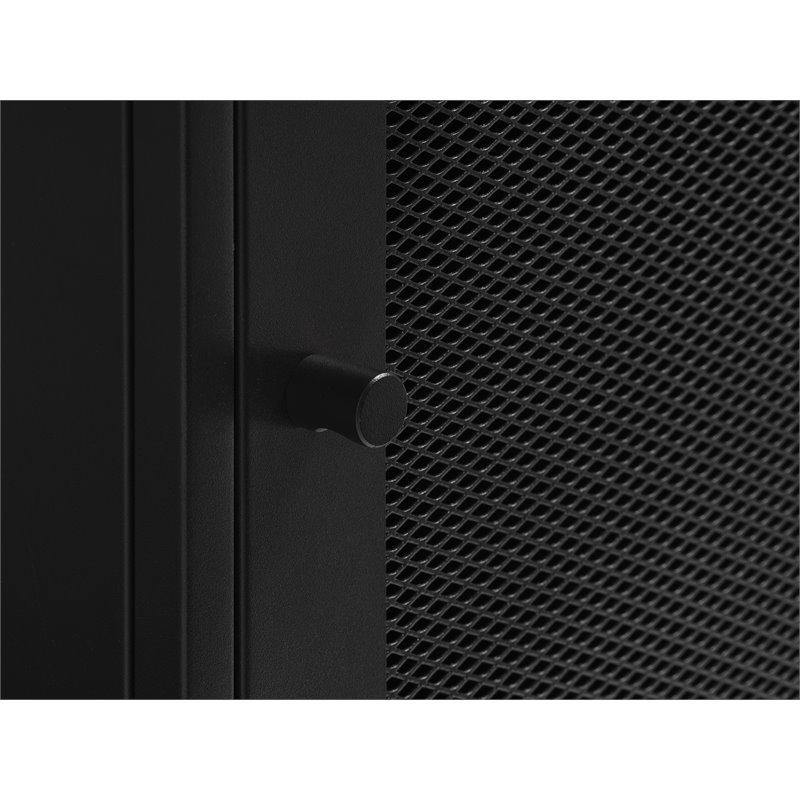3-Shelf Contemporary Metal Bookcase in Black