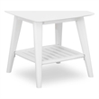 Mid-Century Modern Night Stand - White