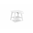 Mid-Century Modern Night Stand - White