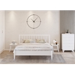 Mid-Century Modern High Chest - White