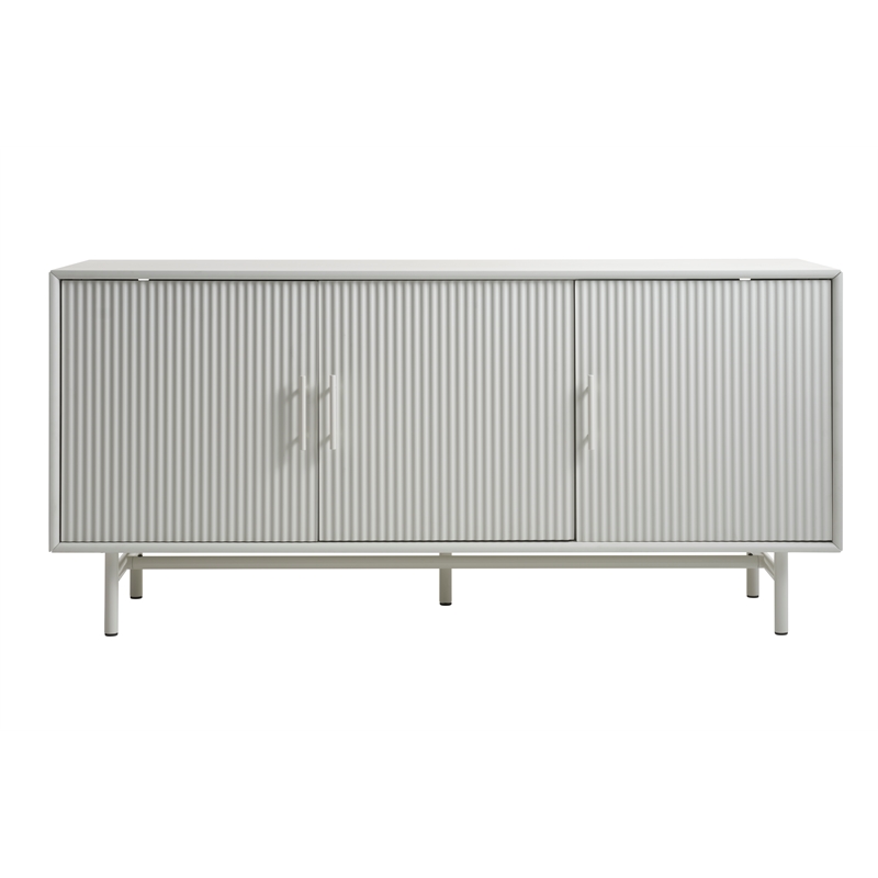 Unique Furniture Palma Engineered Wood Buffet Sideboard in Greige