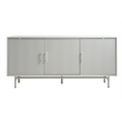 Unique Furniture Palma Engineered Wood Buffet Sideboard in Greige