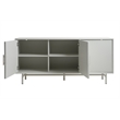 Unique Furniture Palma Engineered Wood Buffet Sideboard in Greige