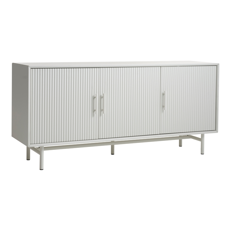 Unique Furniture Palma Engineered Wood Buffet Sideboard in Greige