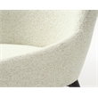20.25''H Contemporary Wood Dining Chair in Off White 2 Pieces