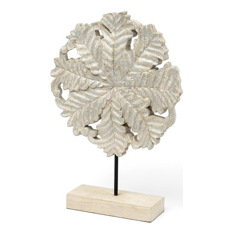 Mercana Kamara I Light Brown Wood Small Decorative Object