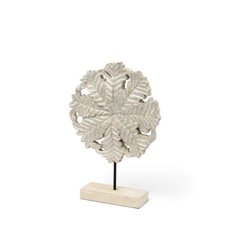 Mercana Kamara I Light Brown Wood Small Decorative Object