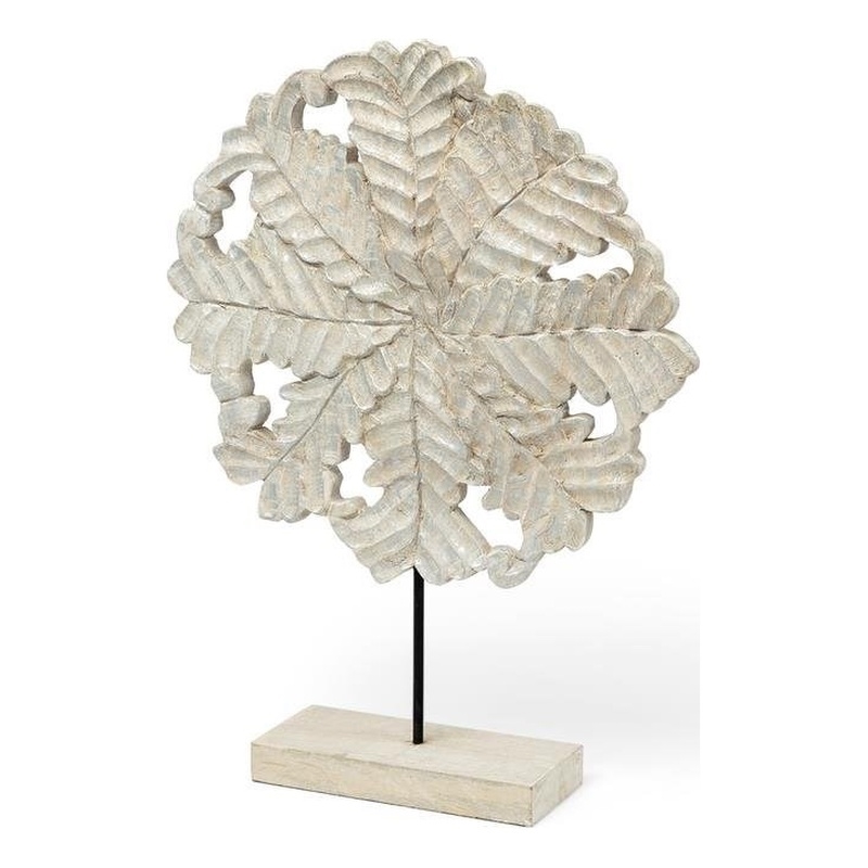 Mercana Kamara II Light Brown Wood Large Decorative Object