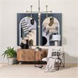 Mercana Decarlo II Metal Multi-Arm 13 Light Chandelier in Black and Gold