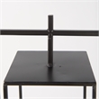 Mercana Albus I (Large) Black Metal Candle Holder