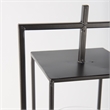 Mercana Albus I (Large) Black Metal Candle Holder