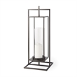 Mercana Albus I (Large) Black Metal Candle Holder
