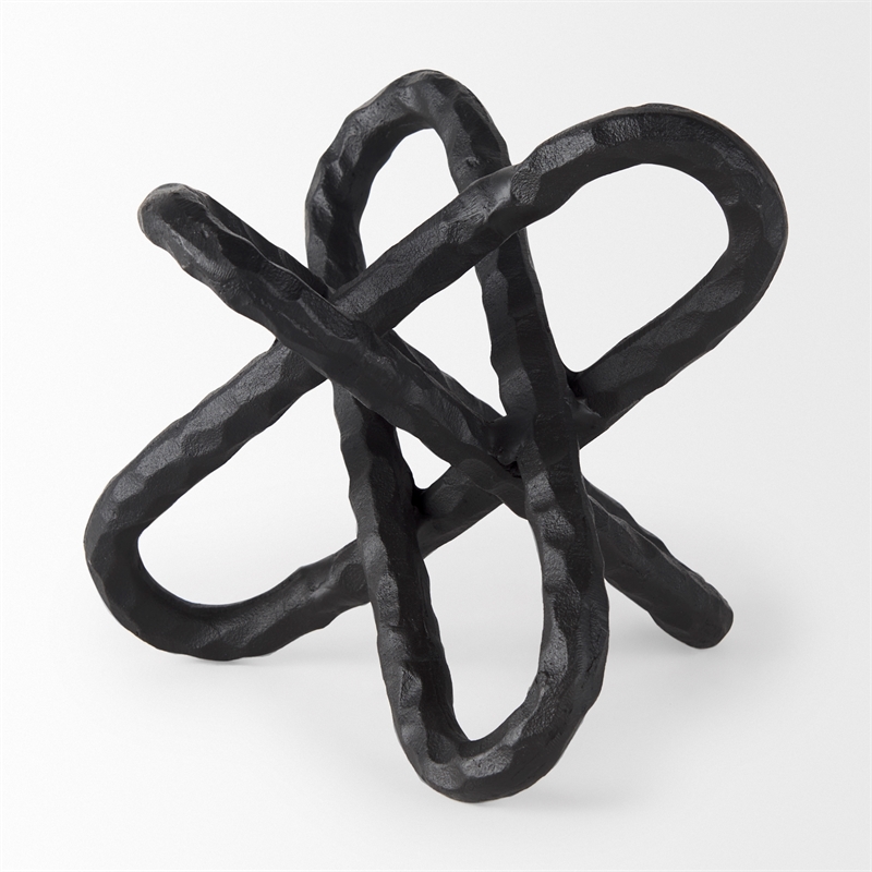 Mercana Wilhelm II Black Metal Industrial Decorative Object (Large)