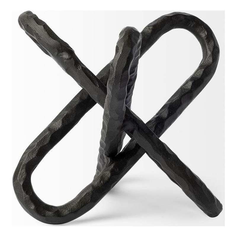 Mercana Wilhelm II Black Metal Industrial Decorative Object (Large)