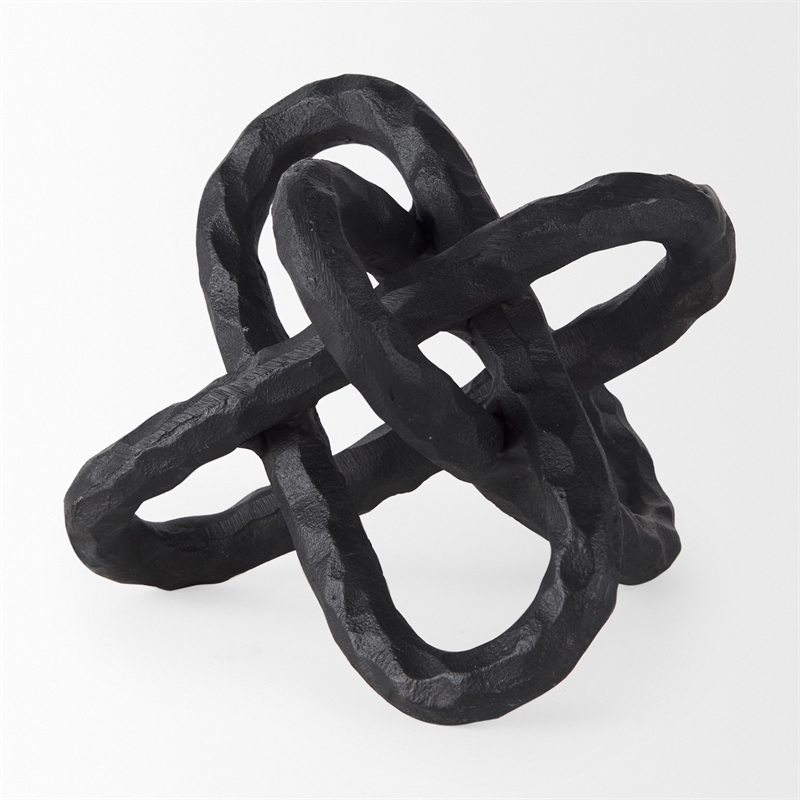 Mercana Wilhelm I Black Metal Industrial Decorative Object (Small)