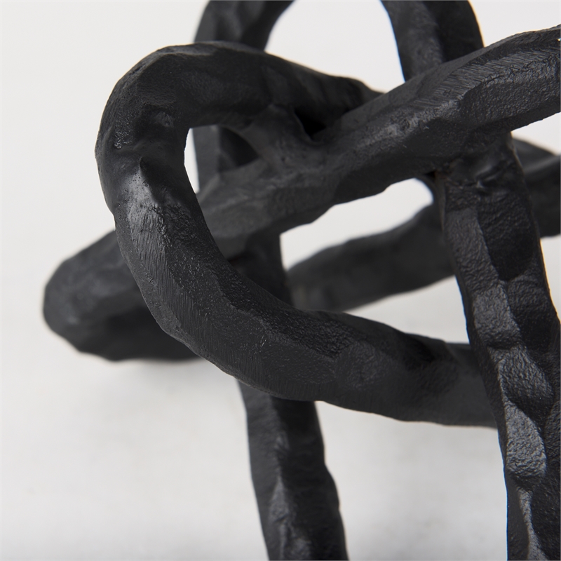 Mercana Wilhelm I Black Metal Industrial Decorative Object (Small)