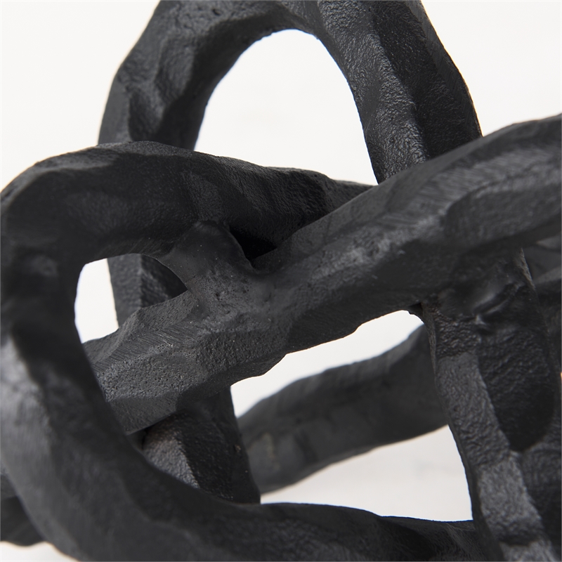 Mercana Wilhelm I Black Metal Industrial Decorative Object (Small)