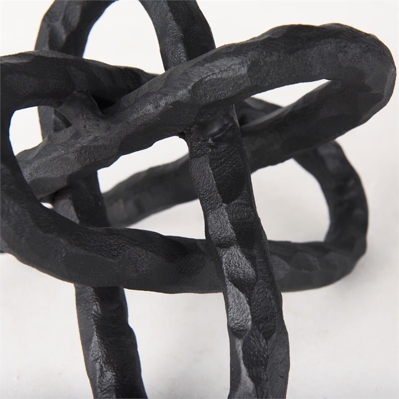 Mercana Wilhelm I Black Metal Industrial Decorative Object (Small)