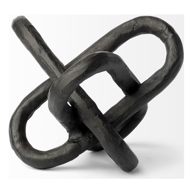 Mercana Wilhelm I Black Metal Industrial Decorative Object (Small)