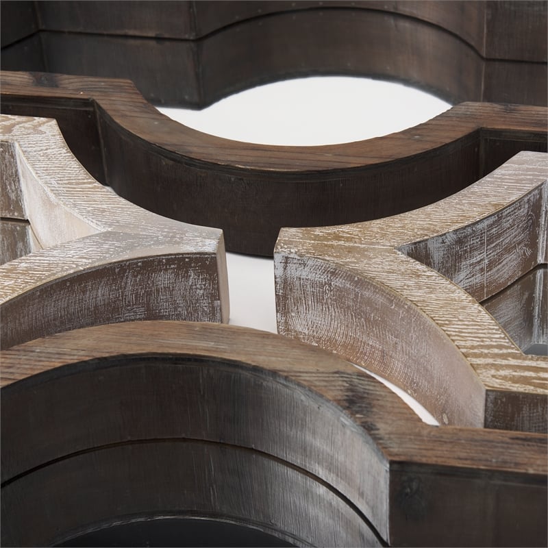 Mercana Tamanar mirror inspired by Moroccan tiles from the Middle Eastern.