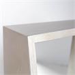 Mercana Barra Square Wall Mirror Shelf/Box in Champagne