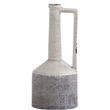 Mercana Burton IV Medium Two-Toned Gray and White Ceramic Jug