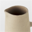 Mercana Hindley I Small Two-Toned White/Natural Ceramic Jug
