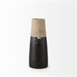 Mercana Garand II Medium Two-Toned Black/Natural Ceramic Jug