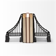 Mercana Wrought Iron Suspension Bridge Brown Metal Weighted Bookend