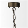 Mercana Zaio 12.5x18.5 Gray Metal Caged Bulb Pendant Light