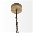 Mercana Dyson I 18x18 Black Metal Triangular Orb Pendant Light