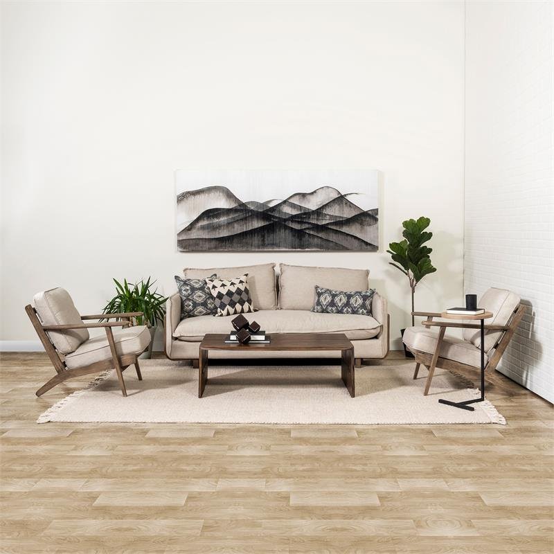 Mercana Mayweather Set of 3 Geometric Ceramic Cubes in Gloss Black