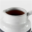 Mercana Harmon I Small White/Charcoal Ceramic Jug