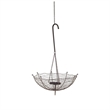 Mercana Furniture Rihanna II Medium Black Metal Umbrella Candle Holder Lantern