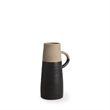 Mercana Garand I Small Two-Toned Black/Natural Ceramic Jug