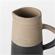 Mercana Garand I Small Two-Toned Black/Natural Ceramic Jug