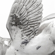 Mercana Hogbadi Set of 2 Silver Resin Flying Pigs
