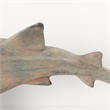 Mercana Willa Large Wall-Mountable Gray Resin Whale Shark Sculpture